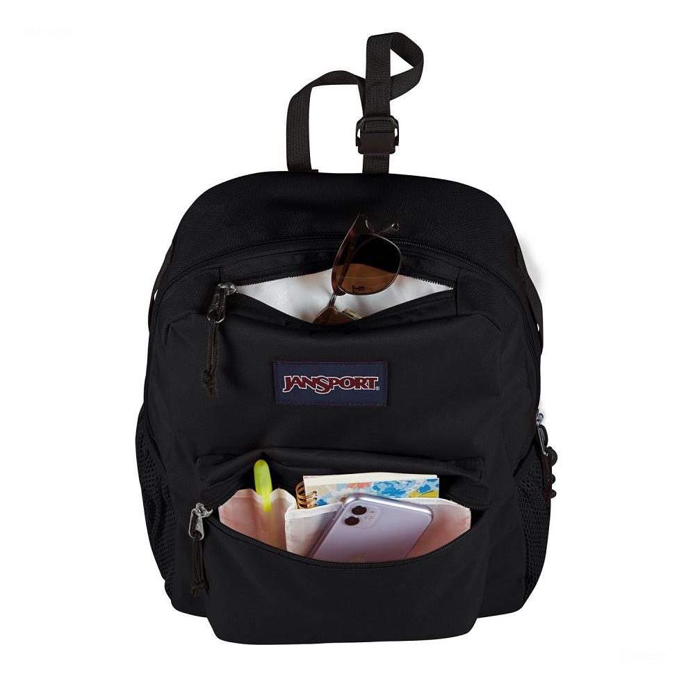 Sac à Dos Scolaire JanSport CENTRAL ADAPTIVE Noir | RMR-46915253